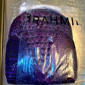 Brahmin Chelcy Backpack NWT PURPLE